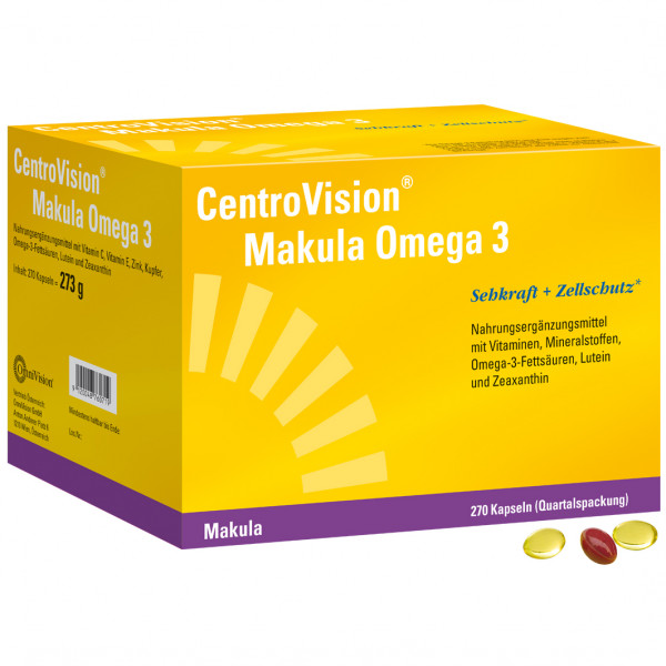 CENTROVISION Makula Omega-3 Kapseln