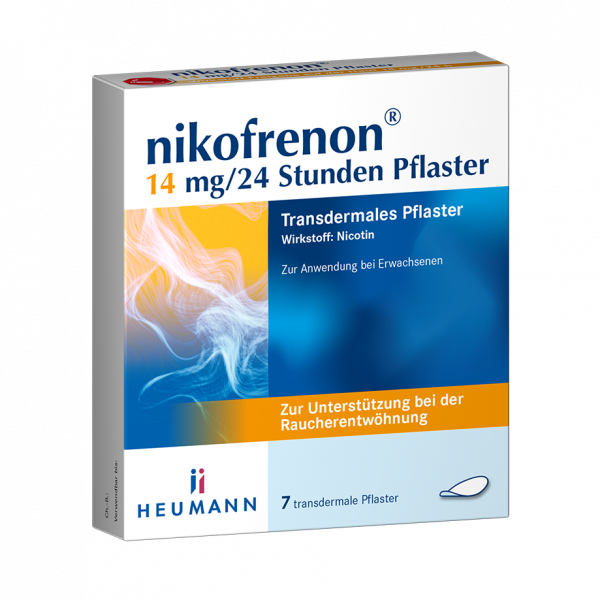 NIKOFRENON 14 mg/24 Stunden Pflaster transdermal