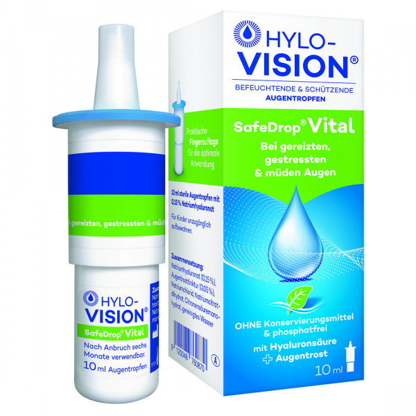 HYLO-VISION SafeDrop Vital Augentropfen