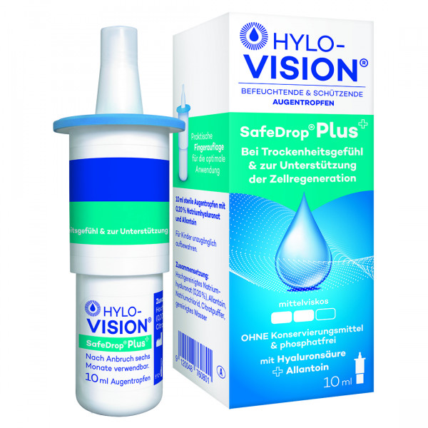 HYLO-VISION SafeDrop Plus Augentropfen