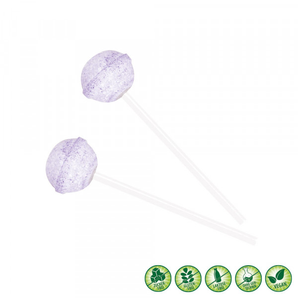 MIRADENT XyliPOP Lolli Zahnpflegelolli Blaubeere
