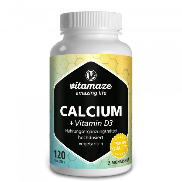 CALCIUM D3 600 mg/400 I.E. vegetarisch Tabletten