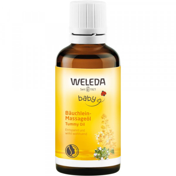 Weleda Baby Bäuchlein-Massageöl - pflegt und entspannt