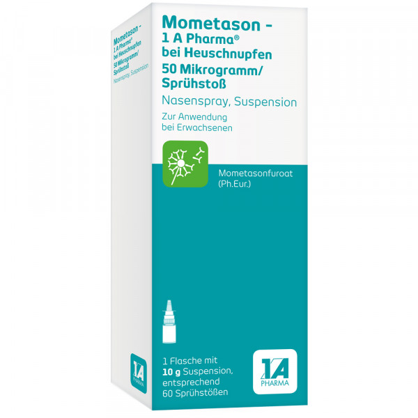 MOMETASON 1A Phar.b.Heuschnupfen 50μg/Spr.Stoß 60