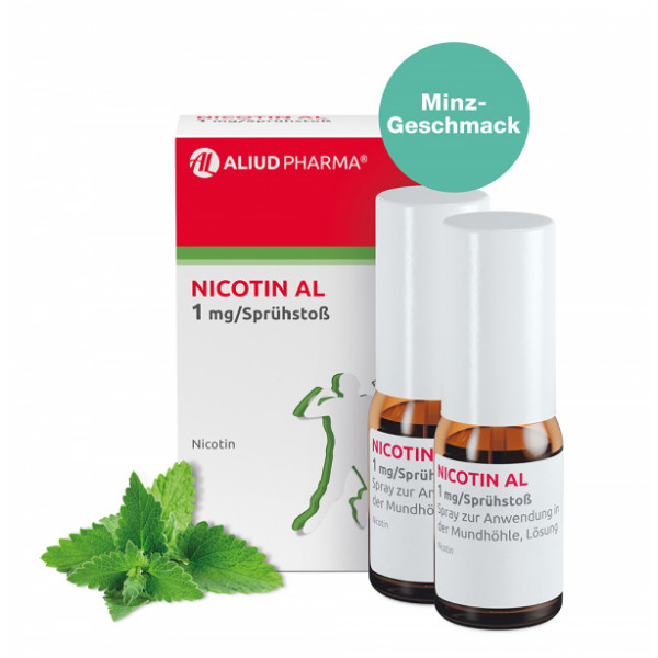 Nicotin AL 1 mg / Sprühstoß zur Rauchentwöhnung