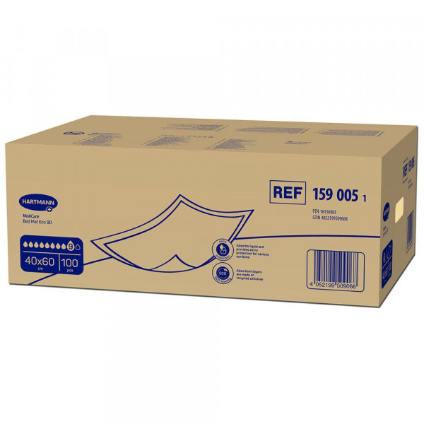 MOLICARE Bed Mat Eco 9 Tropfen 40x60 cm