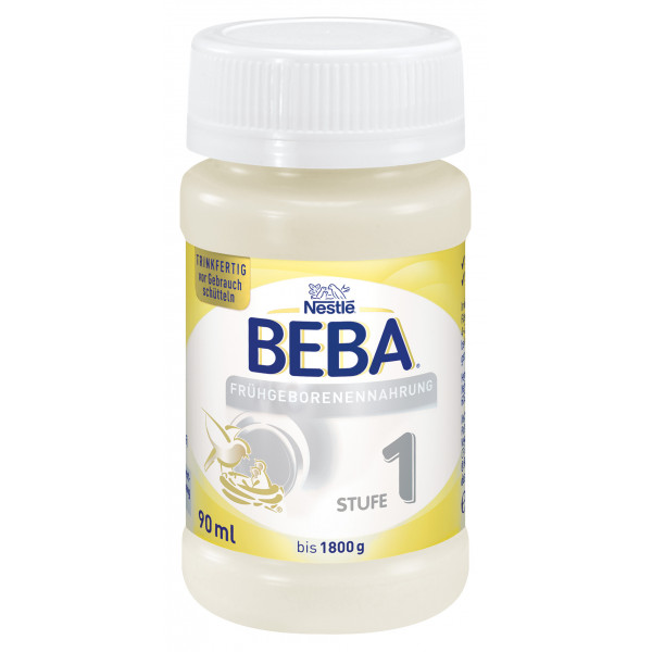 NESTLE BEBA Frühgeborenen Nahrung Stufe 1 flüss.