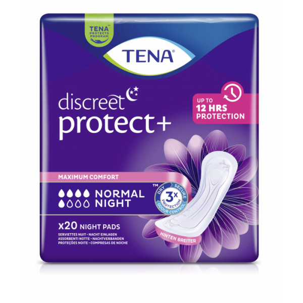 TENA Discreet Inkontinenz Einlagen normal night