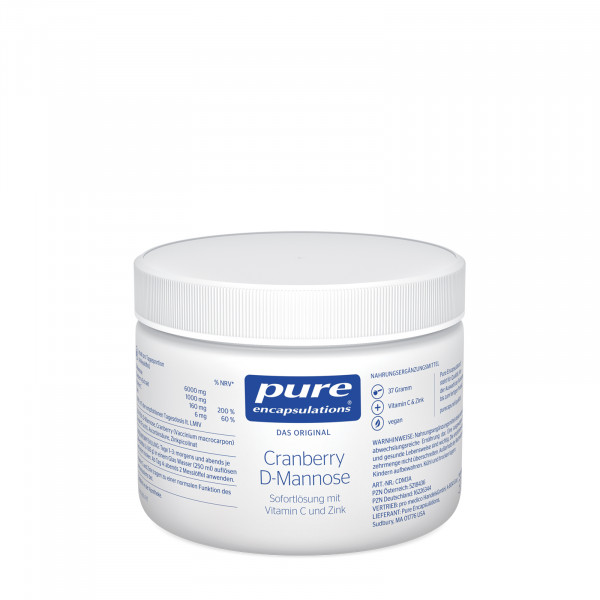 PURE ENCAPSULATIONS Cranberry D-Mannose Pulver