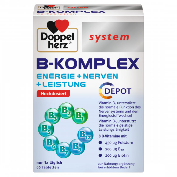 DOPPELHERZ B-Komplex system Tabletten