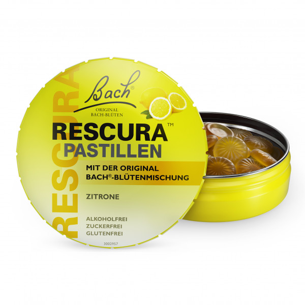 Bach RESCURA® Pastillen, Zitrone, 50g