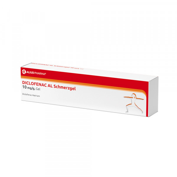 Diclofenac AL Schmerzgel 10 mg / g für akute Muskelschmerzen bei Erwachsenen