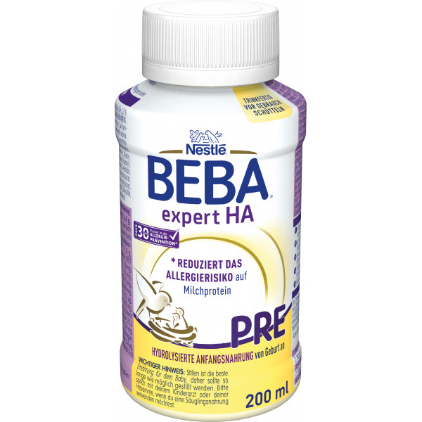 NESTLE BEBA EXPERT HA Pre trinkfertig