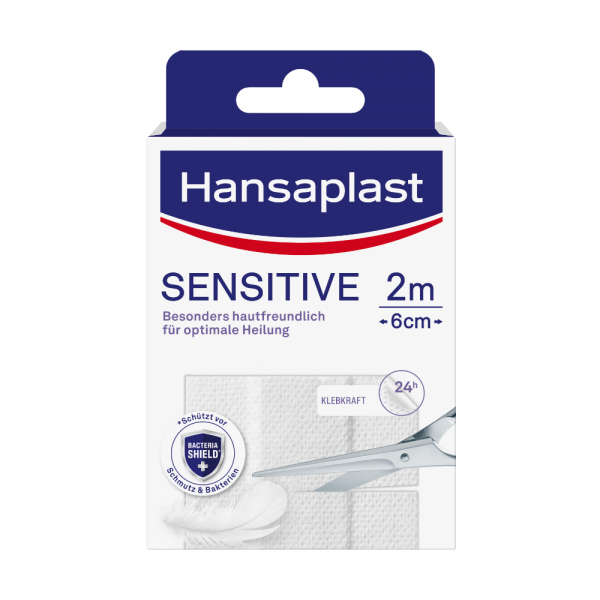 HANSAPLAST Sensitive Pflast.hypoallergen 6 cmx2 m