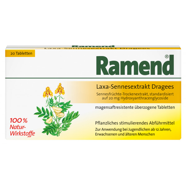 LAXA-Sennesextrakt Dragees Ramend