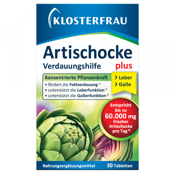 KLOSTERFRAU Artischocke plus Tabletten