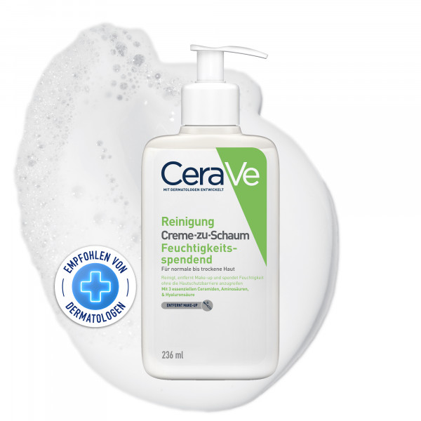 CERAVE Creme-zu-Schaum Reinigung