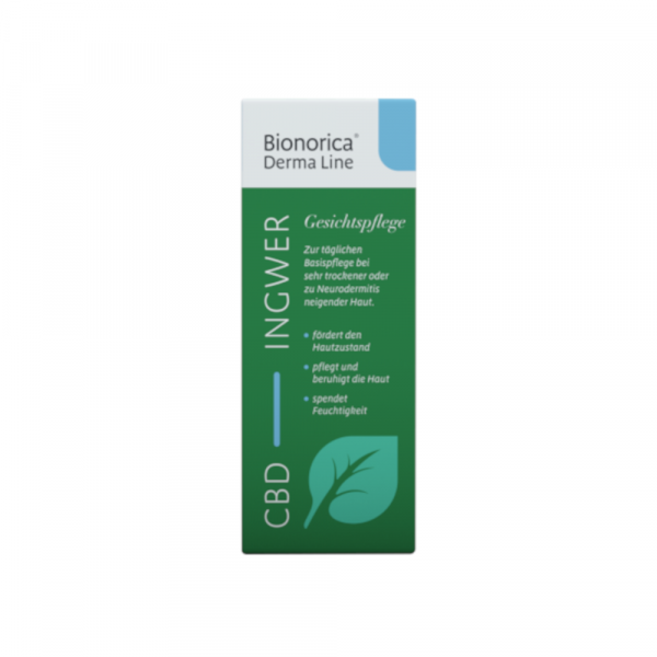 BIONORICA Derma Line Ingwer-CBD Gesichtspflege Cr.