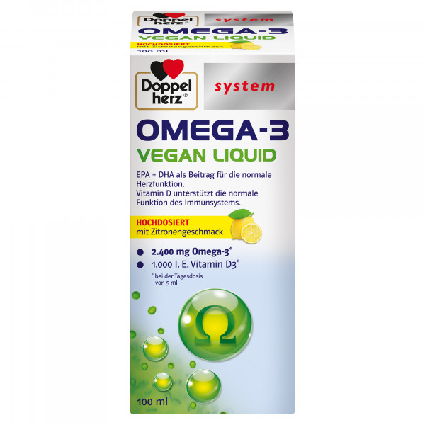 DOPPELHERZ Omega-3 vegan Liquid system