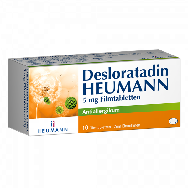 DESLORATADIN Heumann 5 mg Filmtabletten