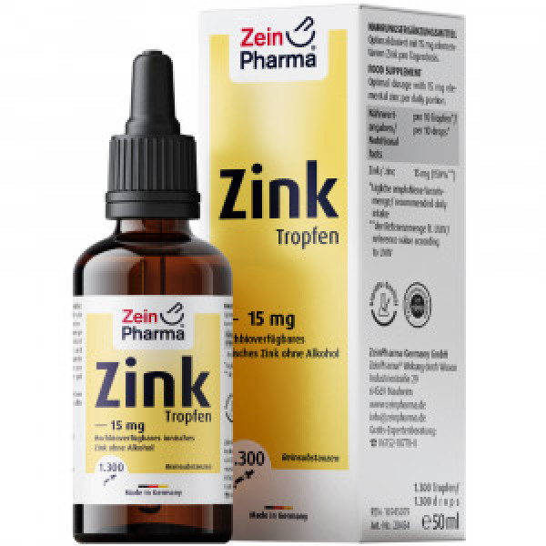 ZINK TROPFEN 15 mg ionisiert