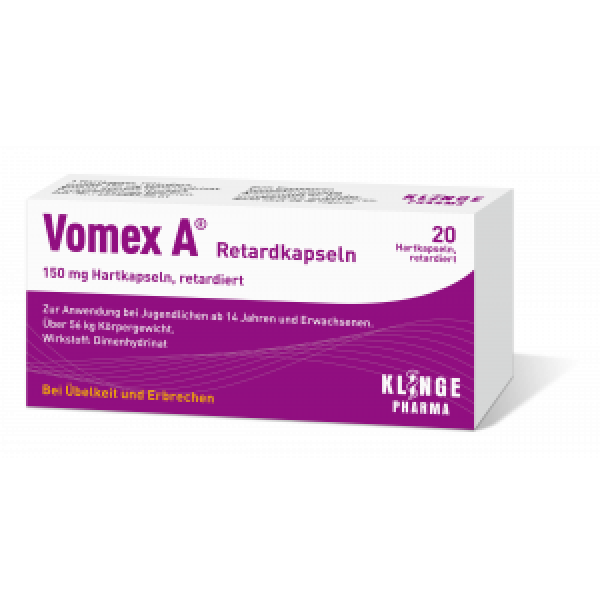 VOMEX A Retardkapseln