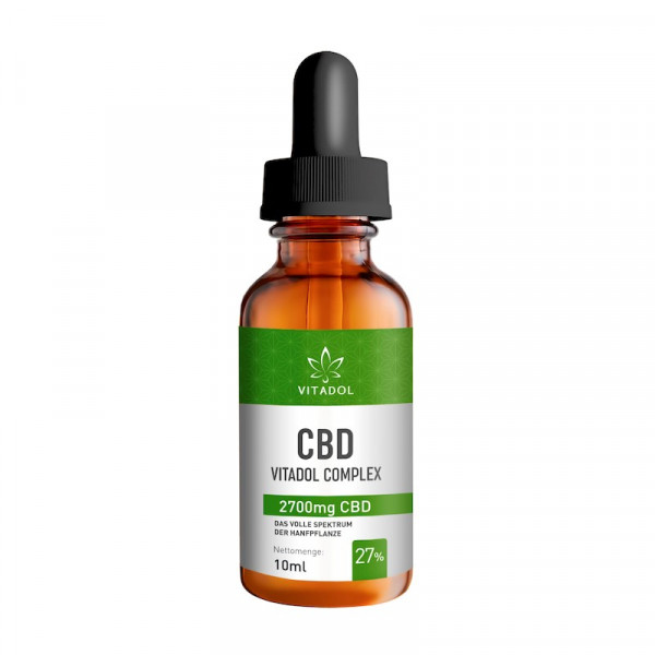 CBD 27% Bio Hanfextrakt Öl Vitadol Complex