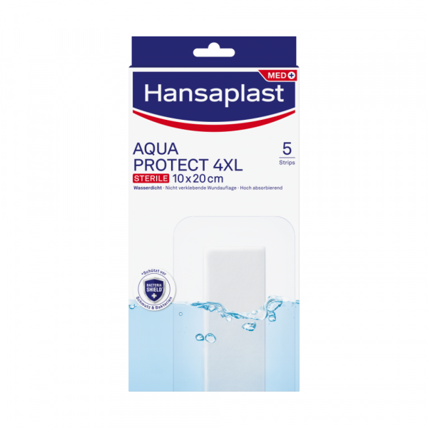 HANSAPLAST Aqua Protect Wundverb.steril 10x20 cm