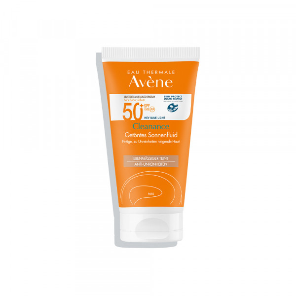 AVENE Cleanance Sonnenfluid SPF 50+ getönt