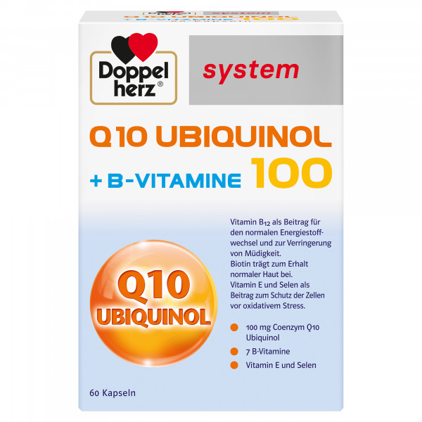 DOPPELHERZ Q10 Ubiquinol 100 system Kapseln