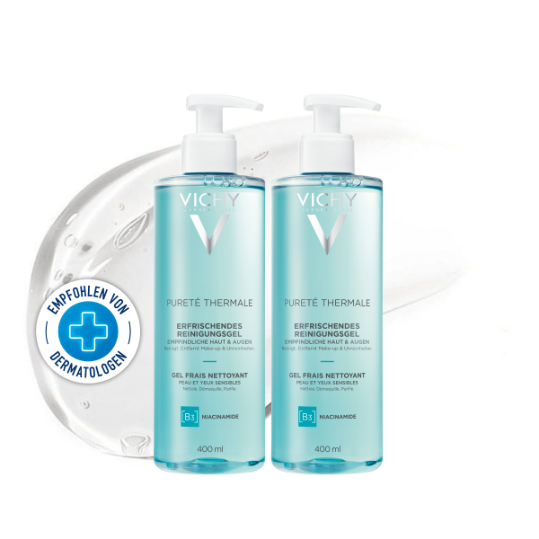 VICHY PURETE Thermale Reinigungsgel Doppelpack