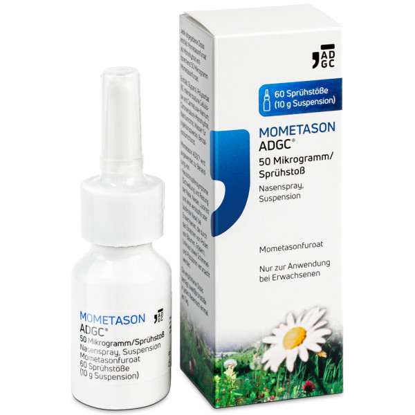 MOMETASON ADGC 50 μg/Sprühstoß Nasenspray 60