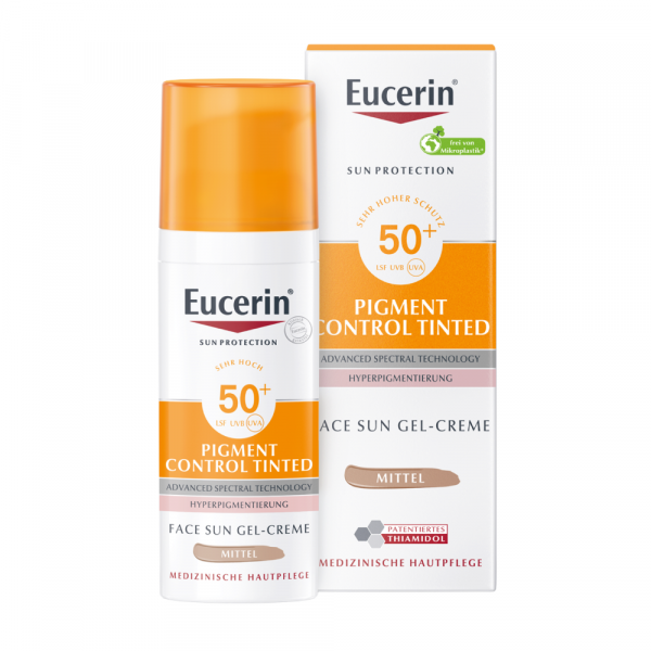 EUCERIN Sun Fluid Pigment Control mittel LSF 50+