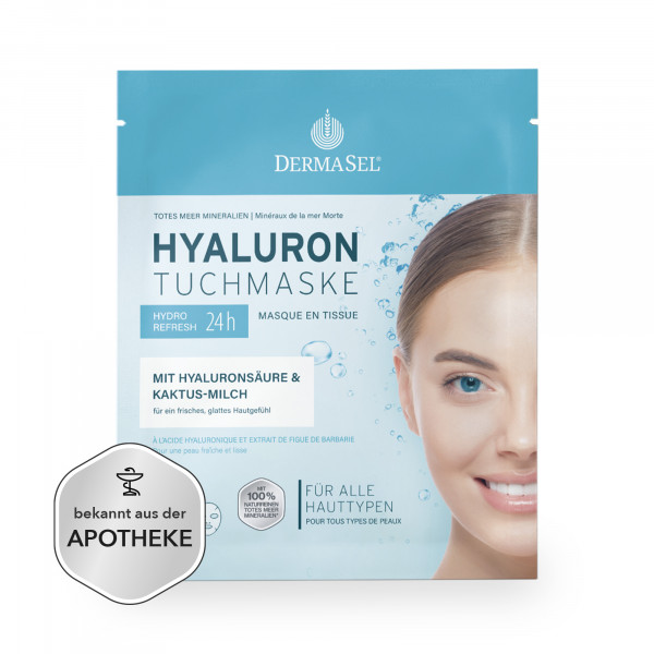 DERMASEL Hyaluron Tuchmaske