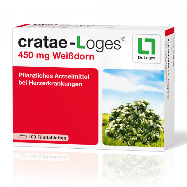 CRATAE-LOGES 450 mg Weißdorn Filmtabletten