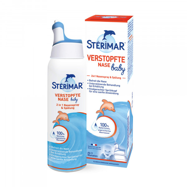STERIMAR Nasenspray verstopfte Nase Baby ab 3 Mon.