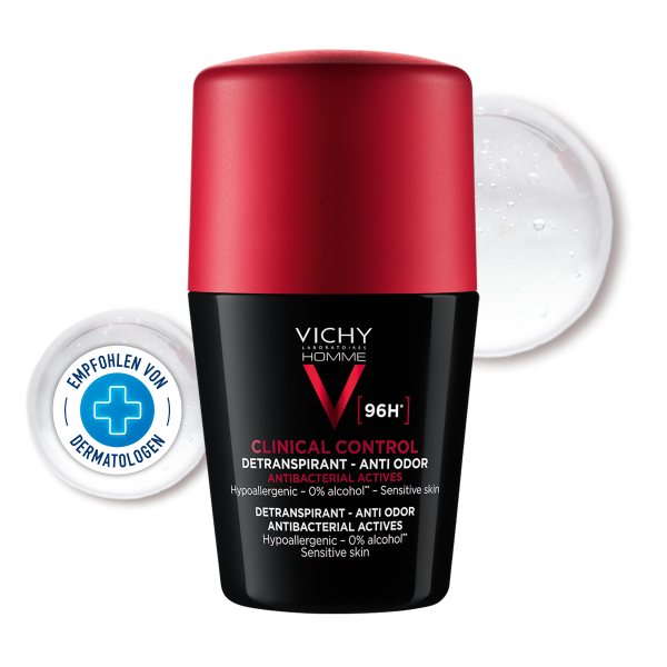 VICHY HOMME Deo Clinical Control 96h Roll-on