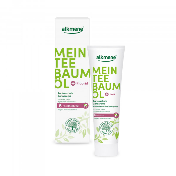 ALKMENE Mein Teebaumöl Kariesschutz Zahncreme