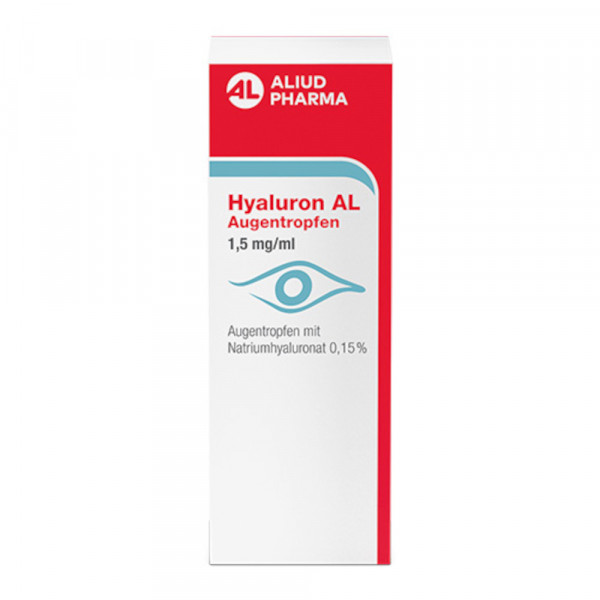 Hyaluron AL Augentropfen 1,5 mg/ml bei trockenen Augen