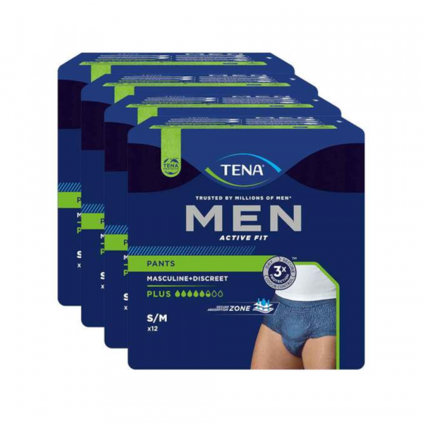 TENA MEN Act.Fit Inkontinenz Pants plus S/M blau