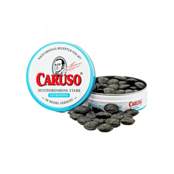 CARUSO Hustenbonbons stark zuckerfrei