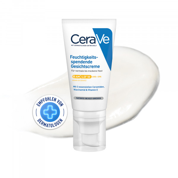 CERAVE feuchtigkeitsspendende Gesichtscreme SPF 50