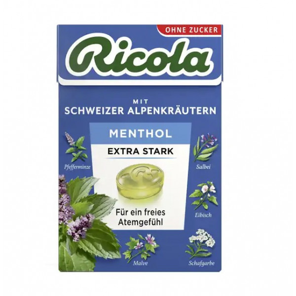RICOLA o.Z.Box Menthol extra stark Bonbons