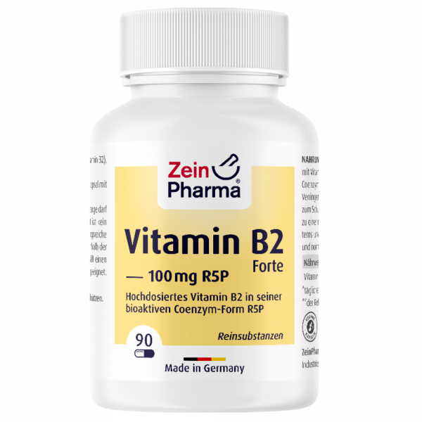 VITAMIN B2 FORTE 100 mg bioaktives R5P Kapseln