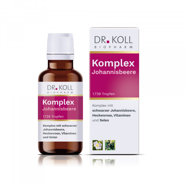 KOMPLEX Johannisbeere Dr.Koll Gemmo Heckenrose Tro