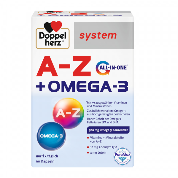 DOPPELHERZ A-Z+Omega-3 all-in-one system Kapseln