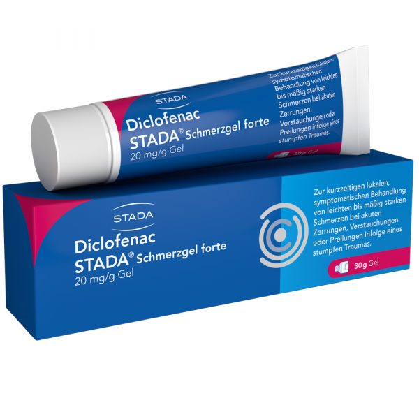DICLOFENAC STADA Schmerzgel forte 20 mg/g