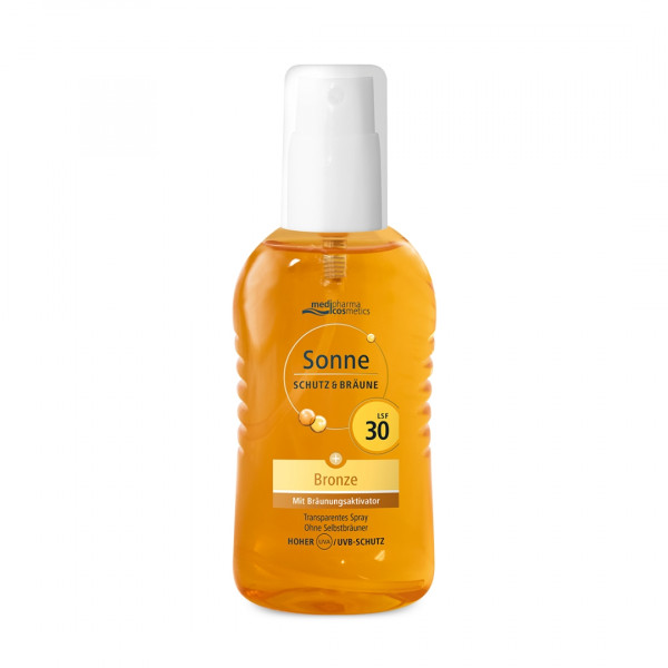 SONNE SCHUTZ & Bräune Spray bronze LSF 30