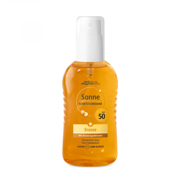 SONNE SCHUTZ & Bräune Spray bronze LSF 50
