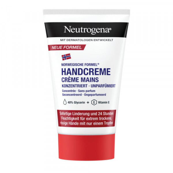 Neutrogena Norwegische Formel konzentrierte unparfümierte Handcreme